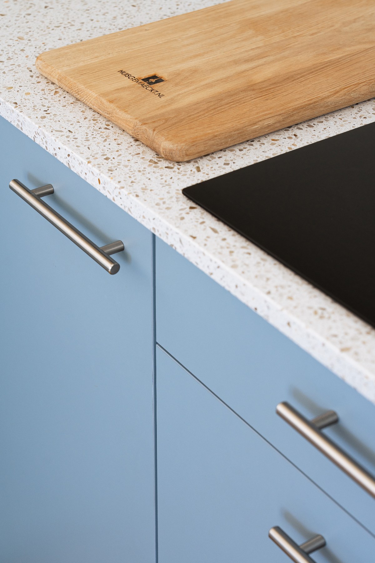 Keuken, Denim blue & Terrazzino glans — foto 3