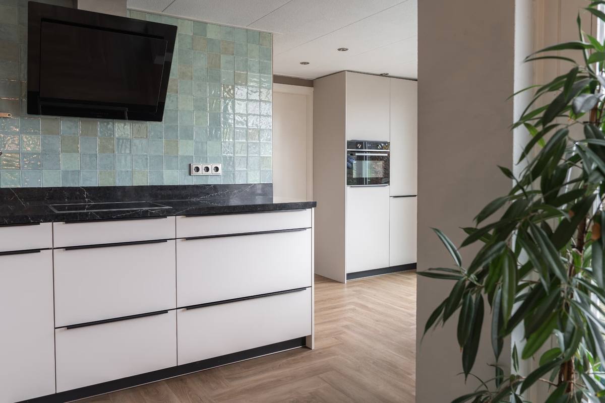 Losse hogekasten & inbouwkast - Kasjmier en pluto glans keramiek — beeld 1