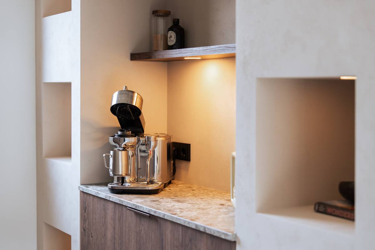Tabak eiken & ceppo di gres hammered - Losse koffie corner — beeld 3