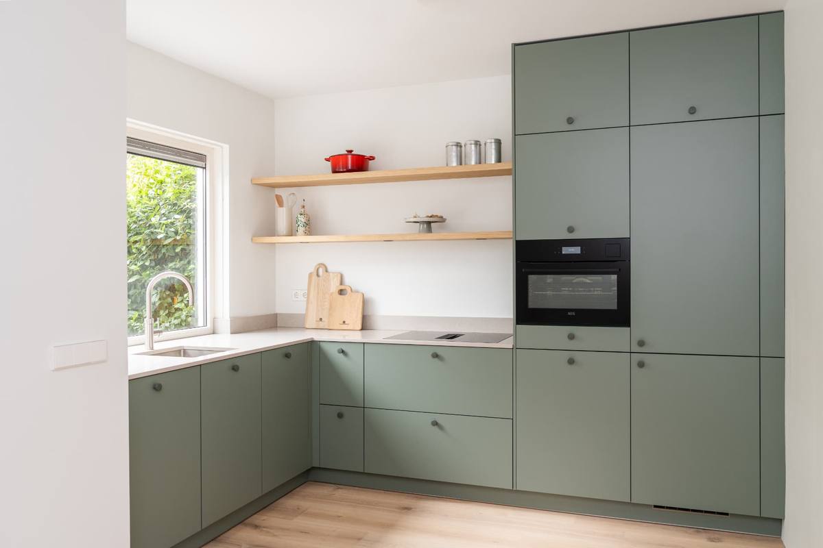 Speels - Eucalyptus & eiken wandplanken — beeld 4