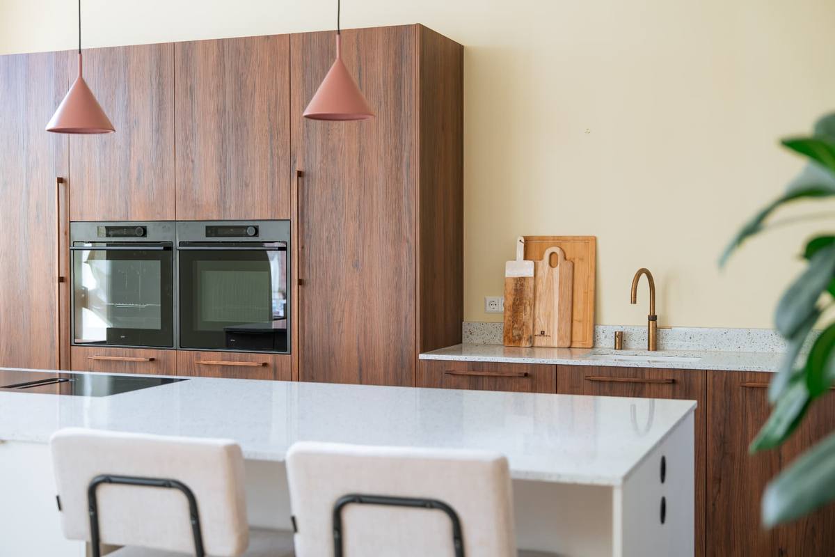 Walnoot, Angora grijs & Terazzino gold — beeld 2
